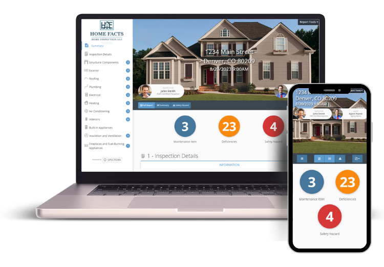 Our Spectora reports can be viewed on any device!